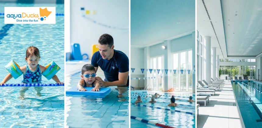 different types of kids swimming lessons showing factors that affect Cost of Swimming Lessons including group size age and facilities.
